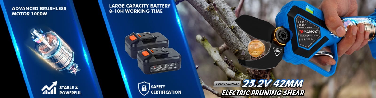 qualidade Tesouras de poda elétricas fábrica